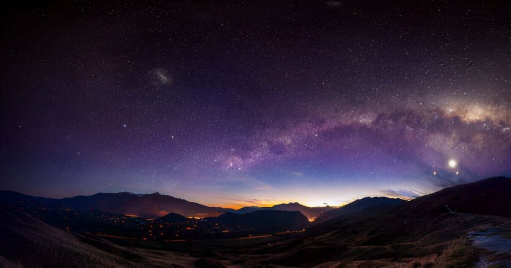 Night view, Queenstown 