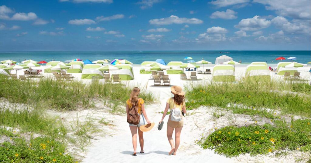 Clearwater Beach in Florida