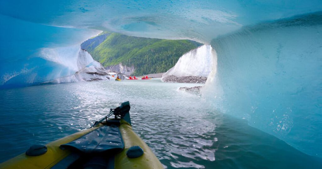 Colombia Glacier in Alaska