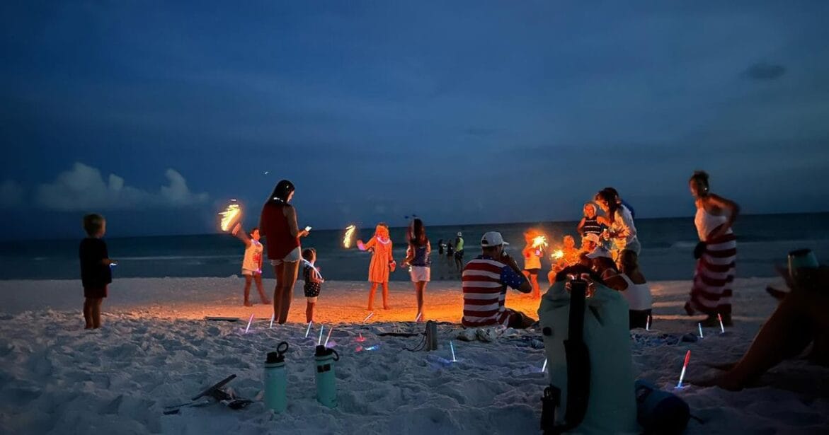 Grayton Beach party in Florida