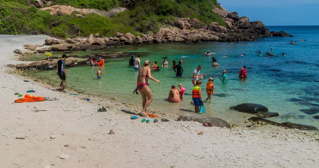 Nilaveli beach in Trincomalee