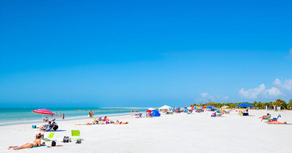 North Beach in the Fort De Soto Park