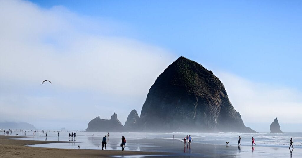 Cannon Beach in Oregon