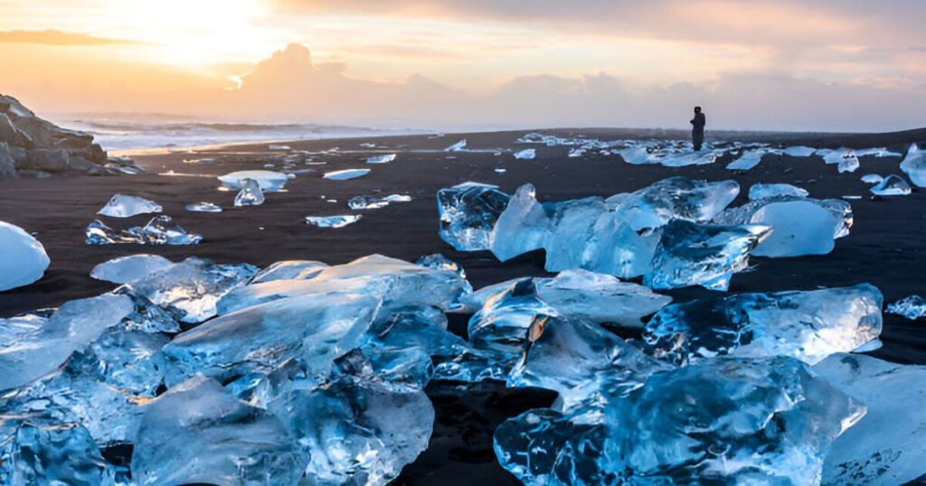 Diamond Beach in Iceland