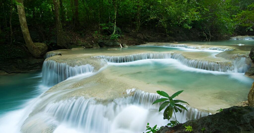 Erawan National Park in Thailand