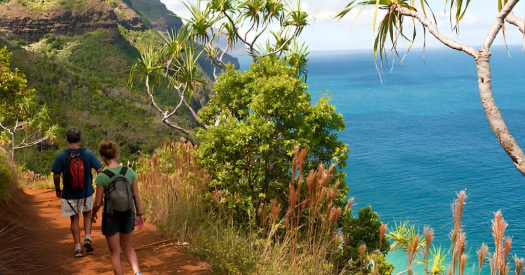 Kalalau Trail in Kauai