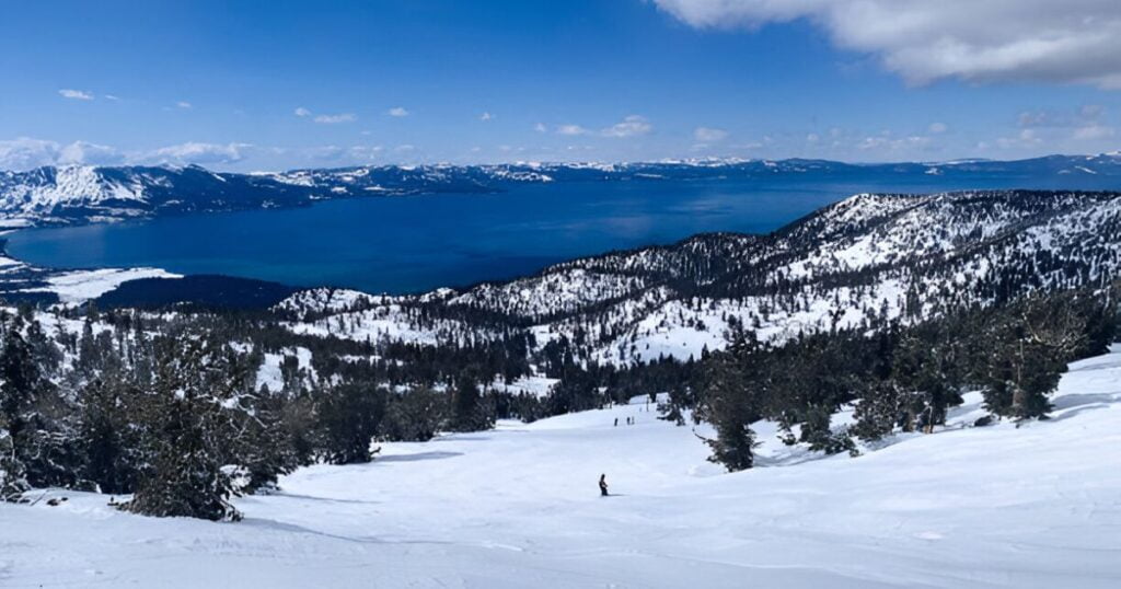 Lake Tahoe in California