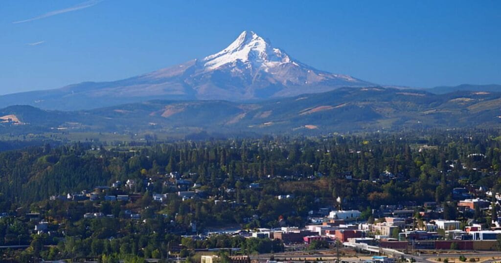 Mount Hood in Oregon