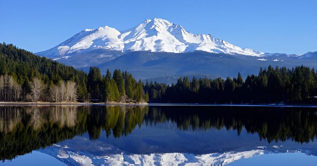 Mt Shasta in California