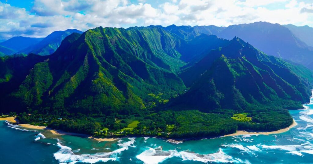 Napali Coast in Kauai