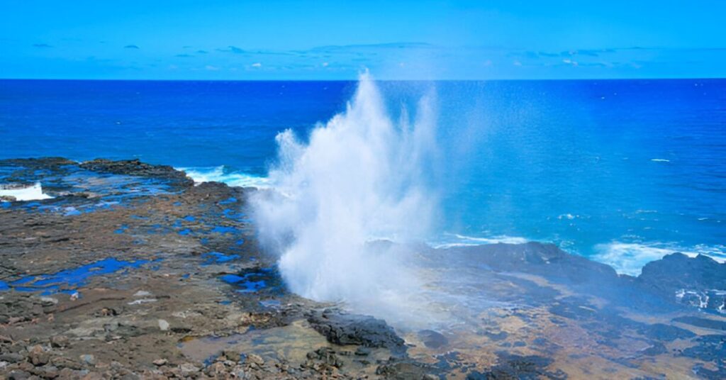 Spouting Horn in kauai