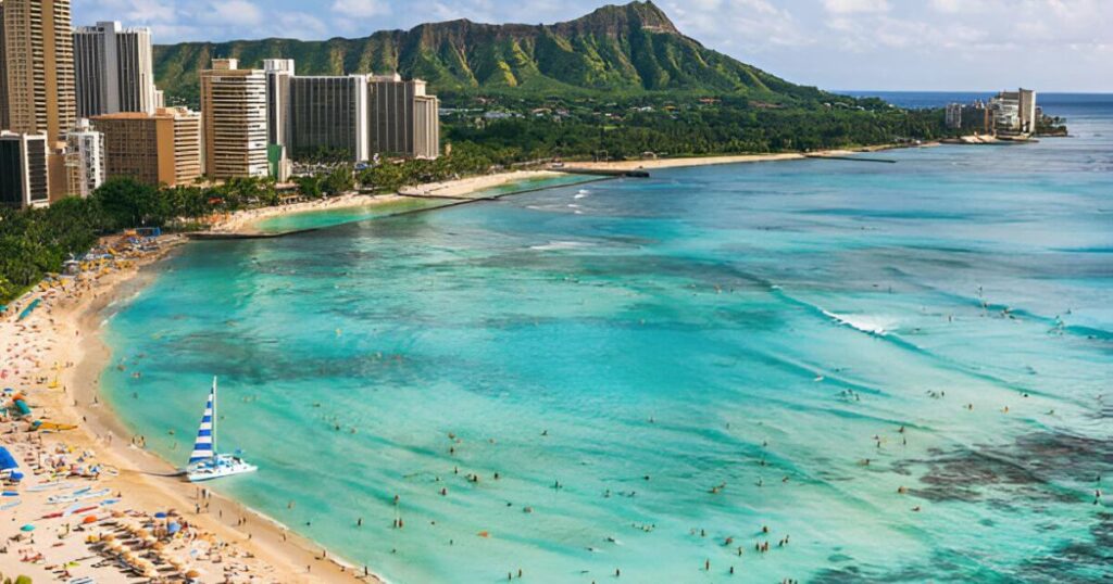 Waikiki Beach in Honolulu