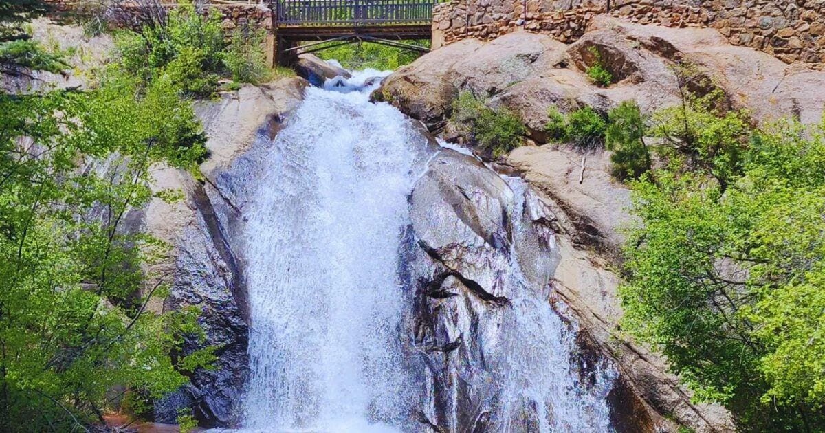 Helen Hunt Falls in  Colorado Springs 