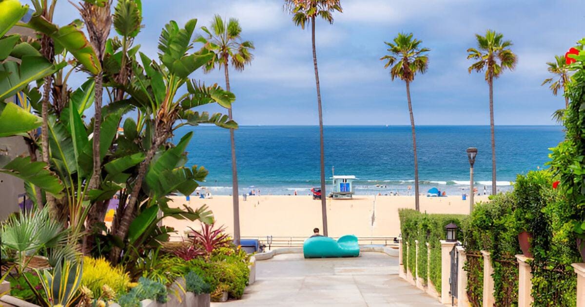 Manhattan Beach in California