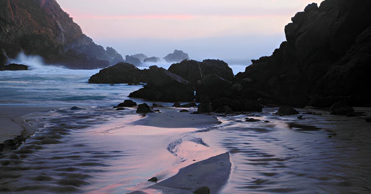 Pfeiffer Beach in California