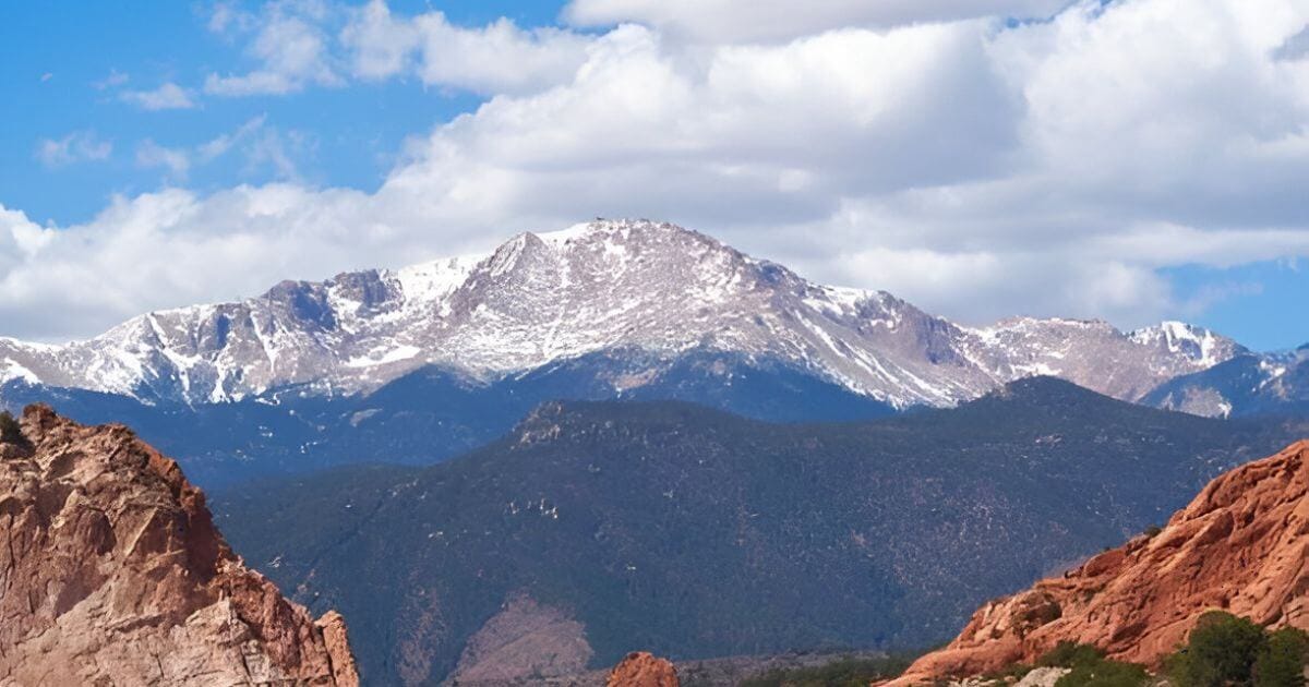 Pikes Peak in  Colorado Springs 