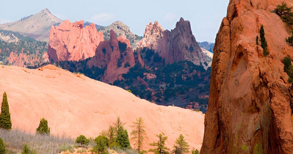 Red Rock Canyon Open Space in  Colorado Springs 