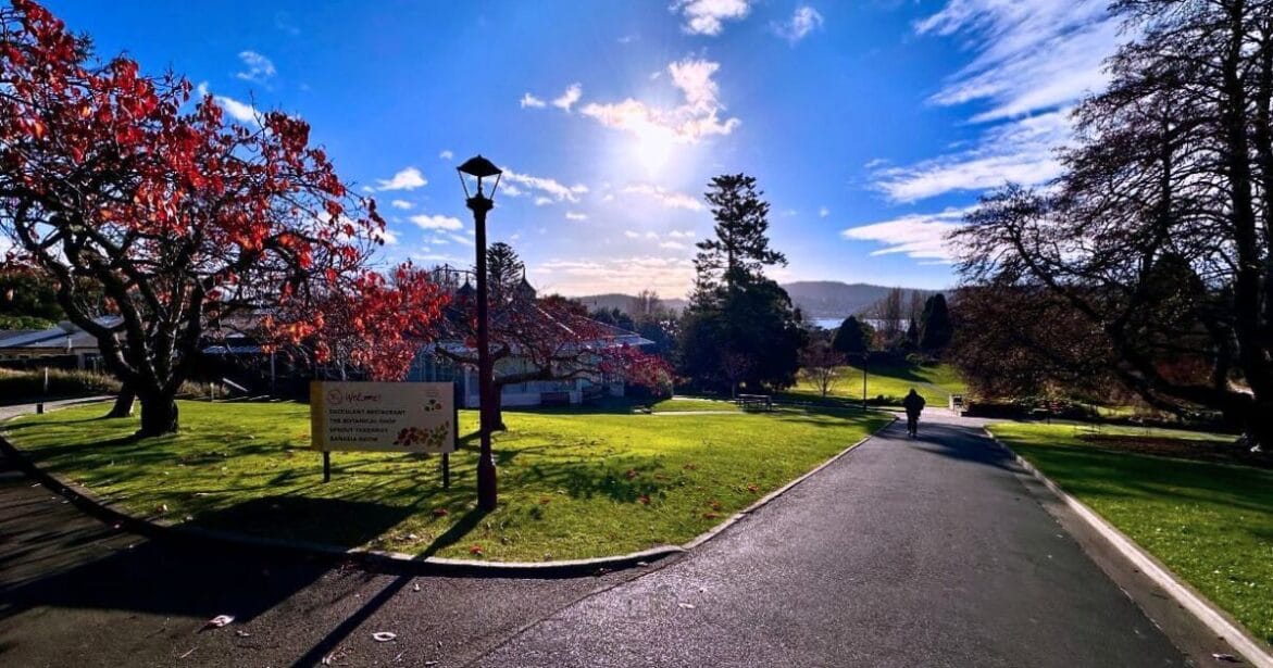 Royal Tasmanian Botanical Gardens in Hobart