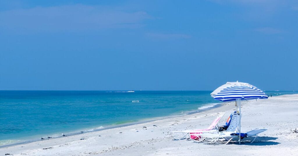 Sanibel Island Beach in Florida