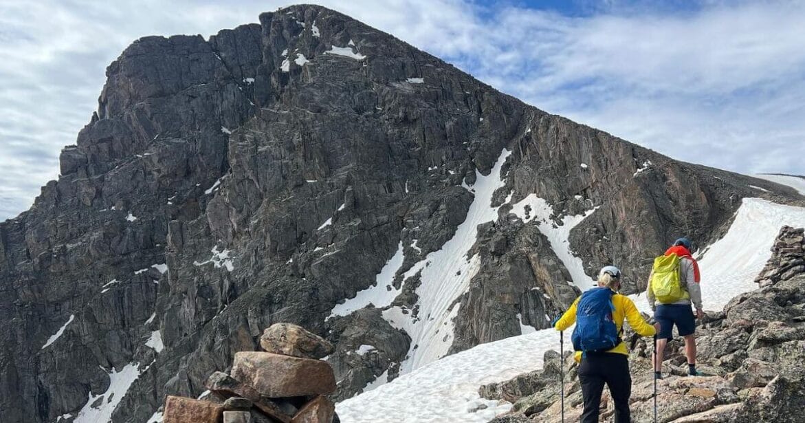 Hike on Mount Holy Cross peak in Vail, Colorado