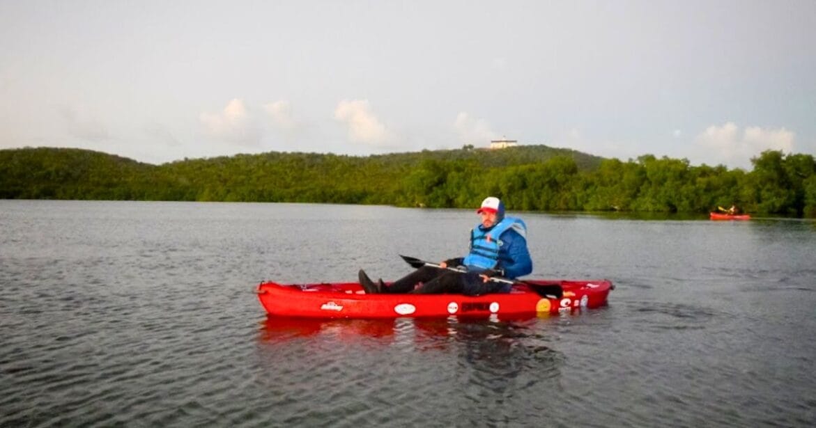 Kayak tour in laguna Grande in Puerto Rico