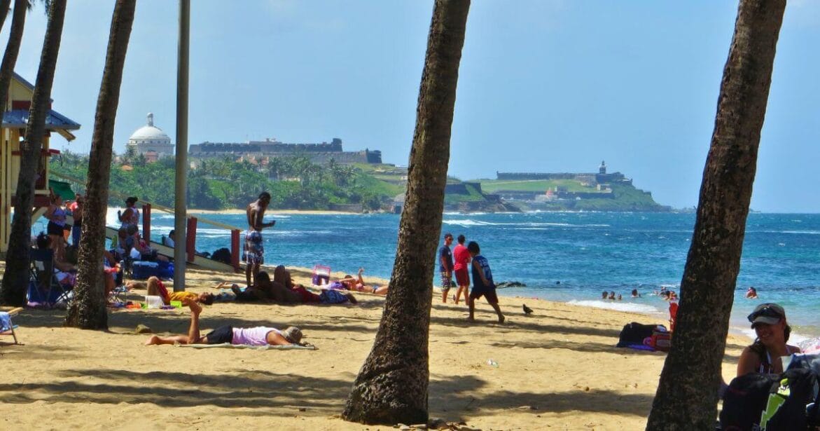 Balneario del Escambrón one of the best beach in Old San Juan