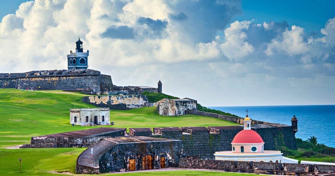 Castillo San Felipe del Morro View in Old San Juan, Puerto Rico