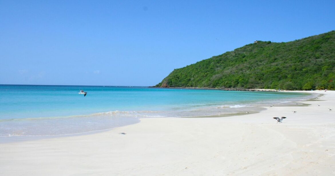 Flamenco Beach in Culebra , Puerto Rico