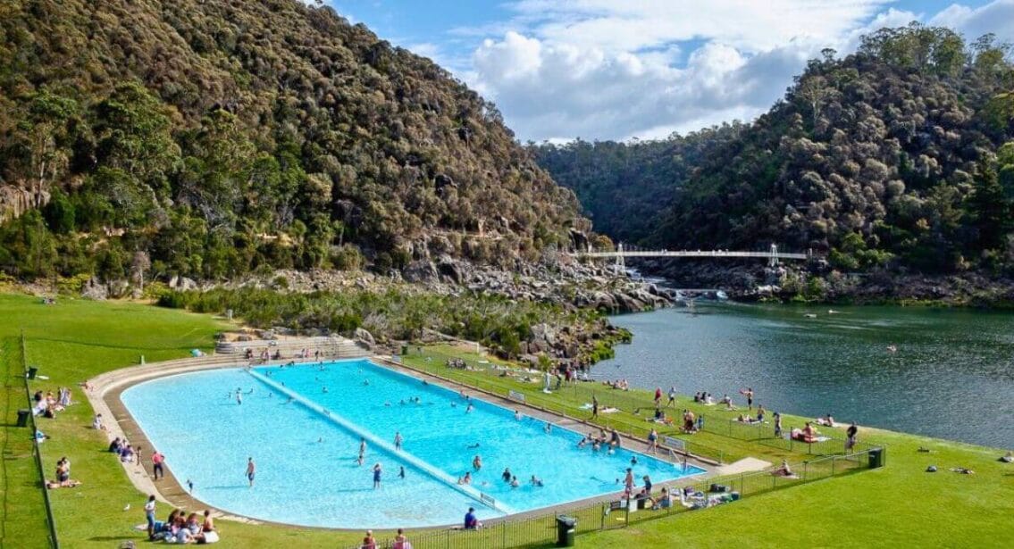 Cataract Gorge Reserve in Launceston