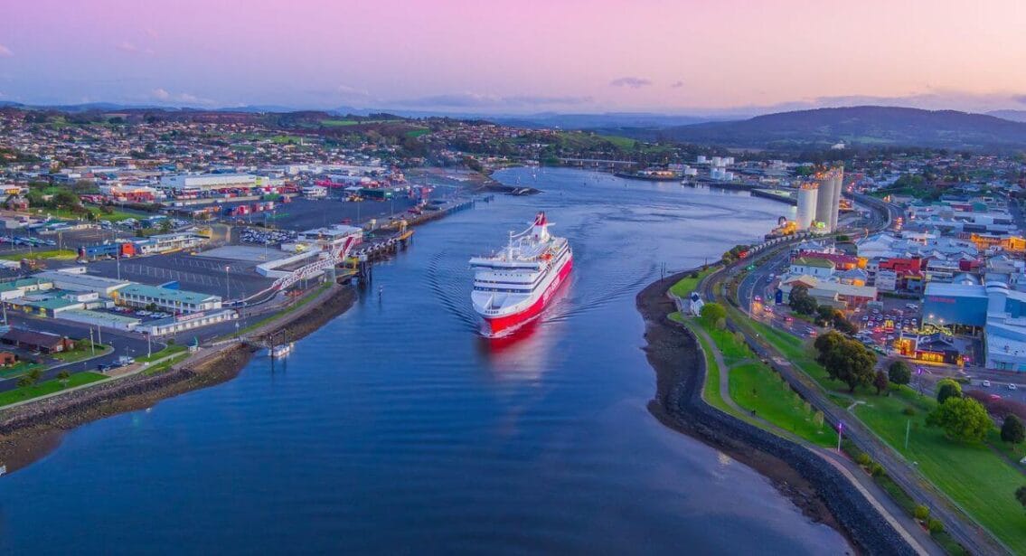 Devonport in Tasmania, Australia