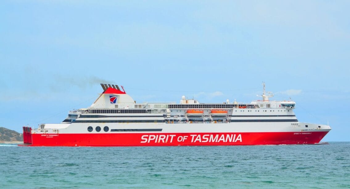 Spirit of Tasmania in Devonport, Tasmania