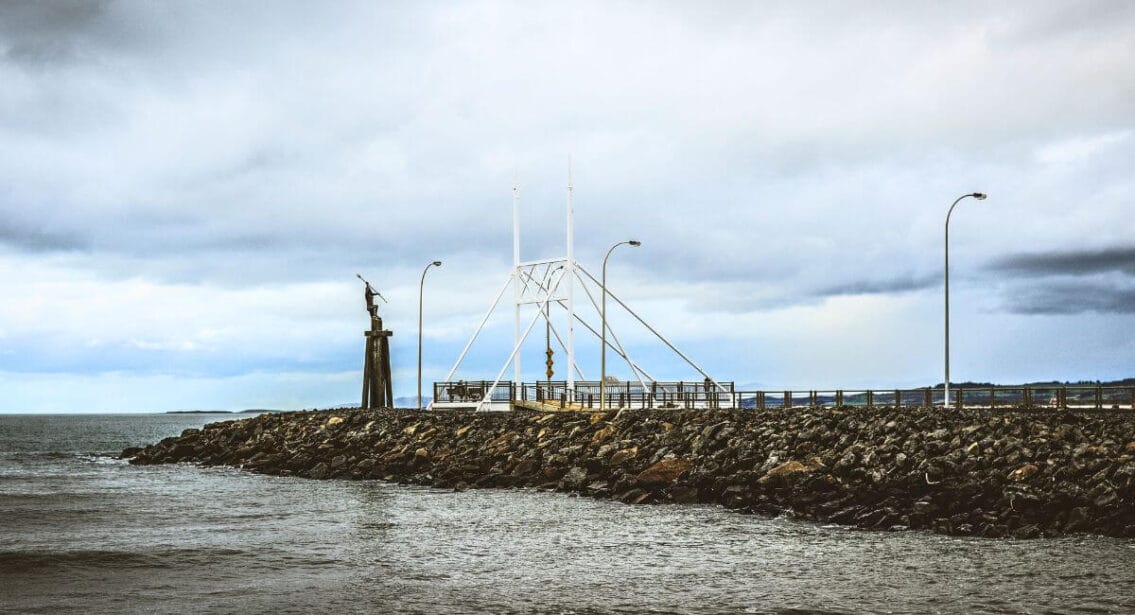 Spirit of the Sea Statue in Devonport, Tasmania