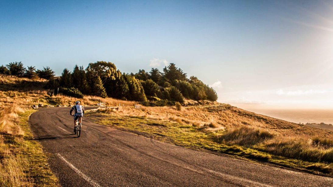 Mountain biking in Christchurch, New Zealand