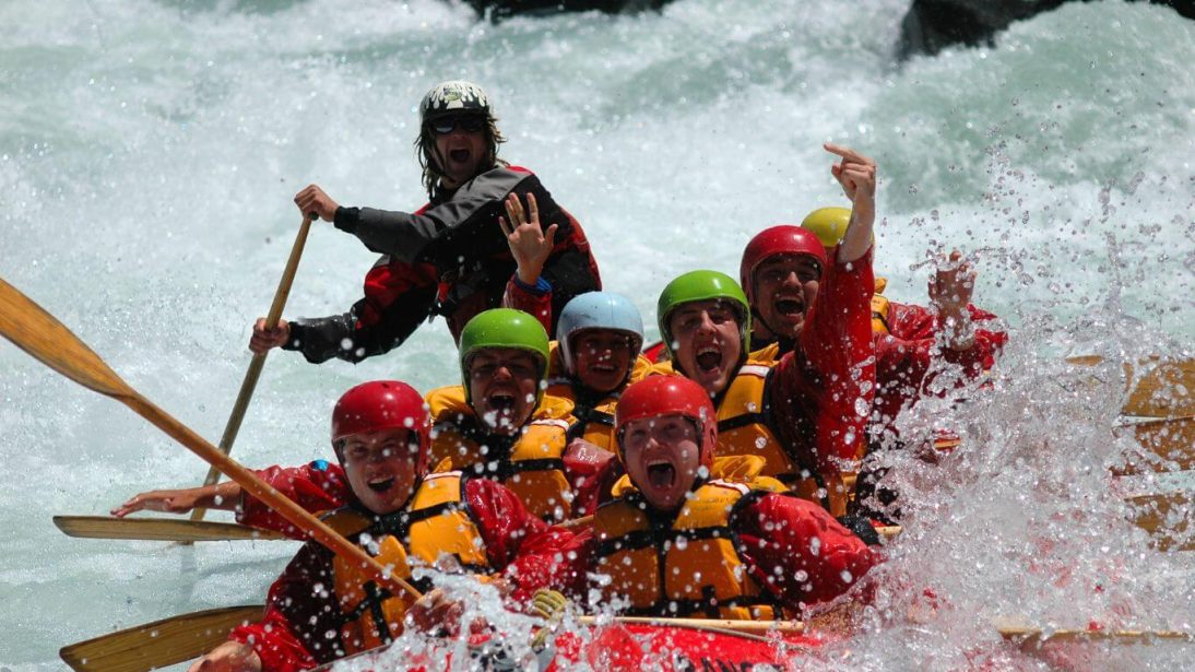 White-water Rafting in Christchurch, New Zealand