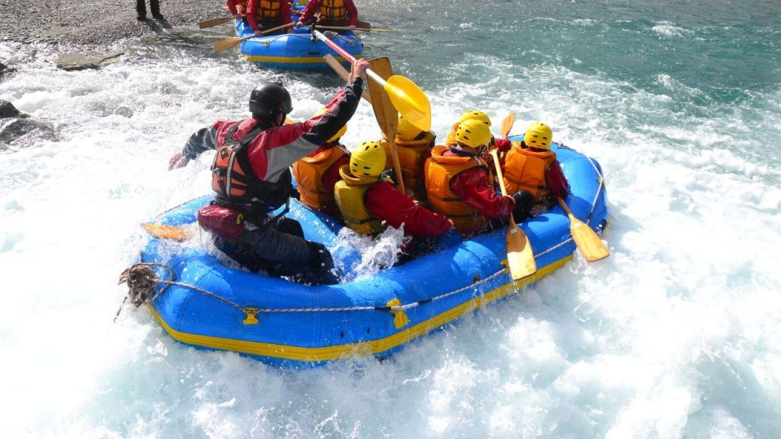 White-water Rafting in Nelson, New Zealand